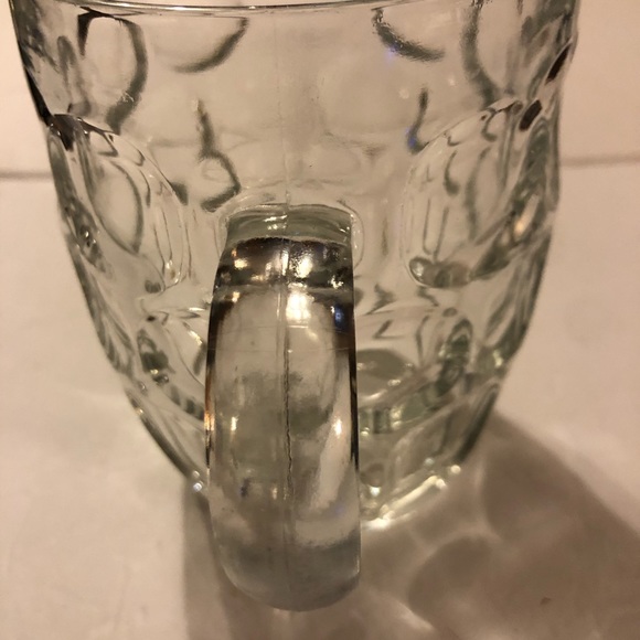 Vintage Ravenhead Thumbprint Pub Beer Glass 5” tall - Picture 9 of 9